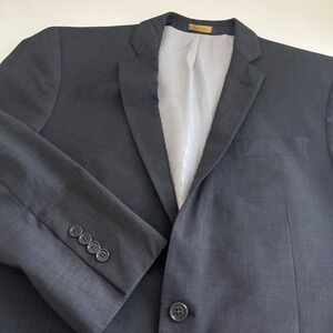 Brooks Brothers Explorer Regent Fit Wool Blend Gray Jacket Blazer Men's 42L